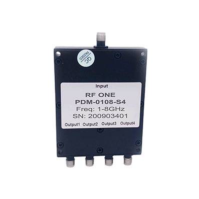 4 Way SMA Power Divider 1-8 GHz