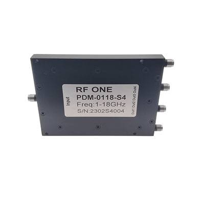 4 Way SMA Power Divider 1-18 GHz