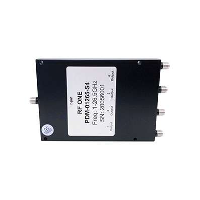 4 Way SMA Power Divider 1-26.5 GHz