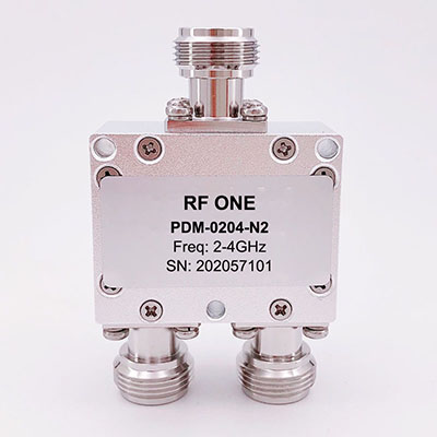 2 Way N Power Divider 2-4 GHz