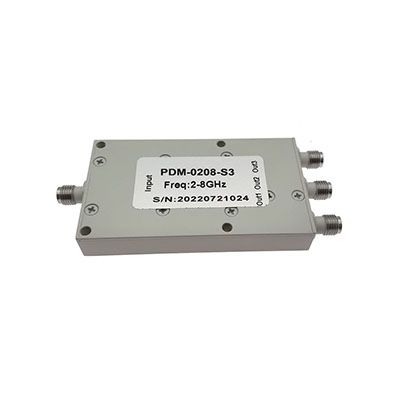 3 Way SMA Power Divider 2-8 GHz