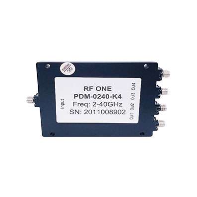 4 Way 2.92mm Power Divider 2-40 GHz