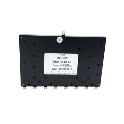 8 Way SMA Power Divider 4-12 GHz