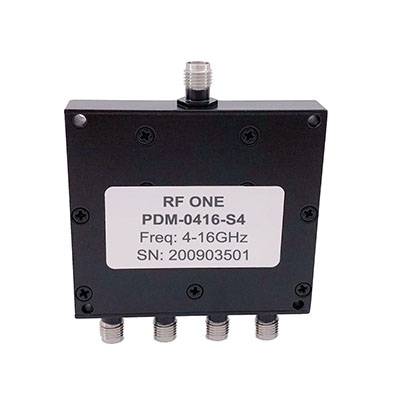 4 Way SMA Power Divider 4-16 GHz