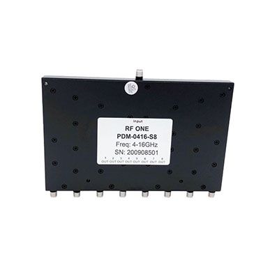 8 Way SMA Power Divider 4-16 GHz