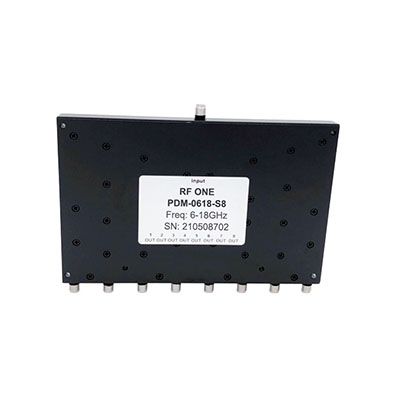 8 Way SMA Power Divider 6-18 GHz