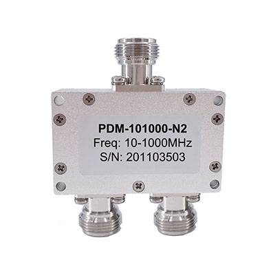 2 Way N Power Divider 10-1000 MHz