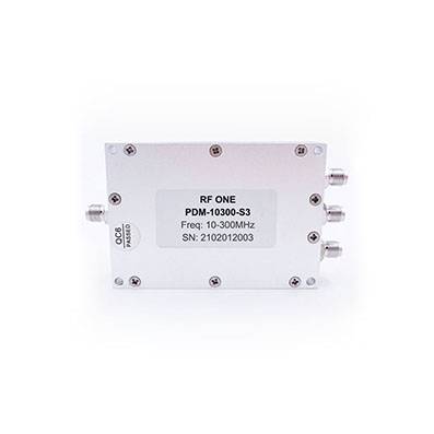 3 Way SMA Power Divider 10-300 MHz