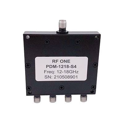 4 Way SMA Power Divider 12-18 GHz