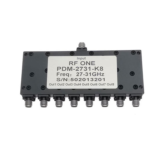 8 Way 2.92mm Power Divider 27-31 GHz