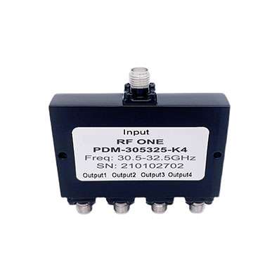 4 Way 2.92mm Power Divider 30.5-32.5 GHz
