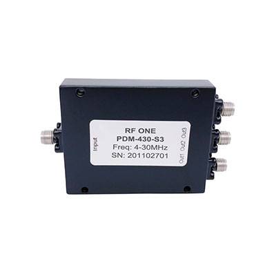 3 Way SMA Power Divider 4-30 MHz