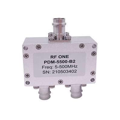 2 Way BNC Power Divider 5-500 MHz