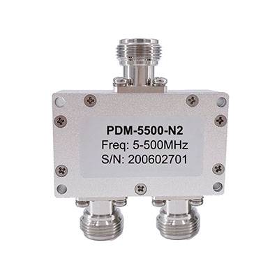 2 Way N Power Divider 5-500 MHz