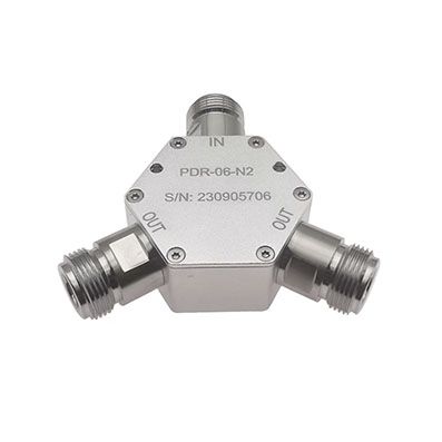 2 Way N Resistive Power Divider DC-6 GHz