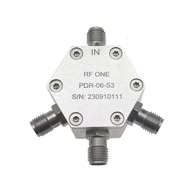 3 Way SMA Resistive Power Divider DC-6 GHz
