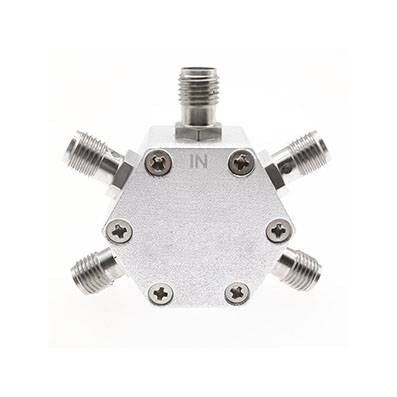 4 Way SMA Resistive Power Divider DC-6 GHz