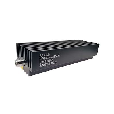 N Conduction Cooled Attenuator 4 GHz 350 Watts Unidirectional