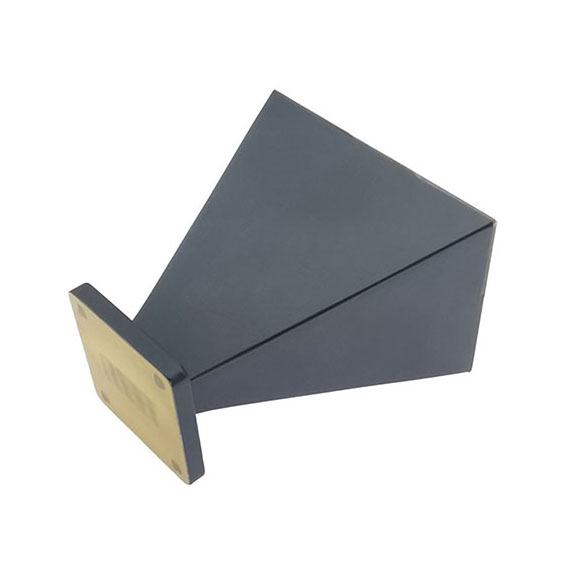 15 dBi Gain, 8.2-12.5 GHz, WR90 Standard Gain Horn with UBR100 Flange