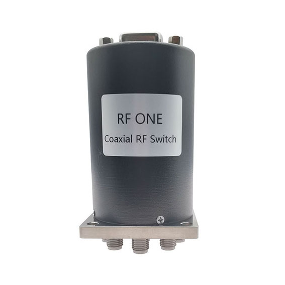 SP10T Switch, Normally Open, DC to 18 GHz, SMA, 15 Pin D-Sub