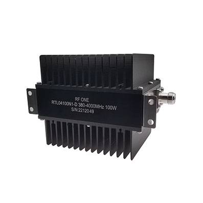 N Female Low PIM Termination 380-4000 MHz 100 Watts -160 dBc