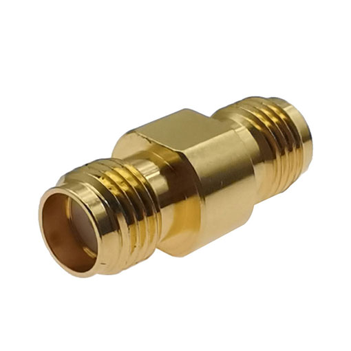 SMA Female to SMA Female Straight Adapter, 18GHz, VSWR 1.15