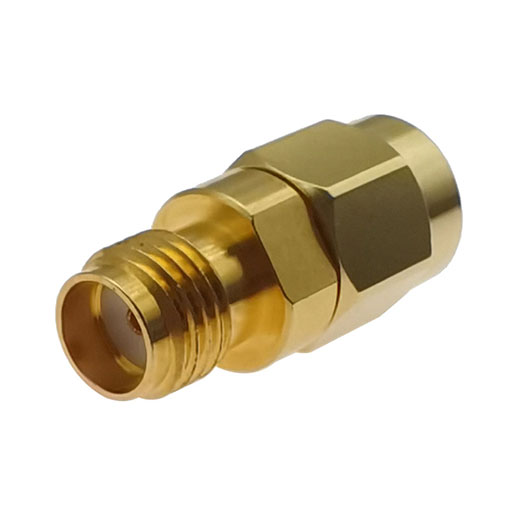 SMA Female to SMA Male Straight Adapter, 18GHz, VSWR 1.15