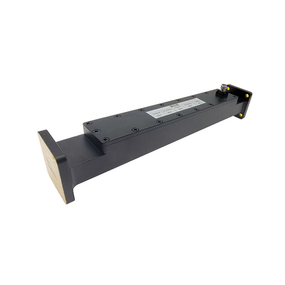 WR75 Waveguide Broadwall Coupler, 40 dB, 9.84-15.0 GHz, SMA Female Coupled Port