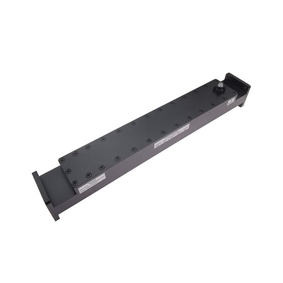 WR90 Waveguide Broadwall Coupler, 20 dB, 8.2-12.5 GHz, SMA Coupled Port
